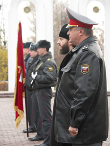 Празднование Дня российской милиции в Ступино